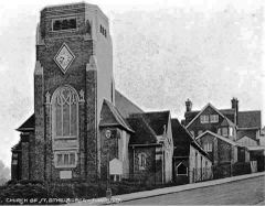 St-Ethelburga-Church-corner-of-Filsham-Road-and-St-Saviors-Road-1910.